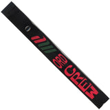 Air Wisconsin  ORD in Red and Green on a Black Crew Tag