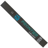 Frontier Airlines MIA in Green, Cyan and Gray on a Black Crew Tag