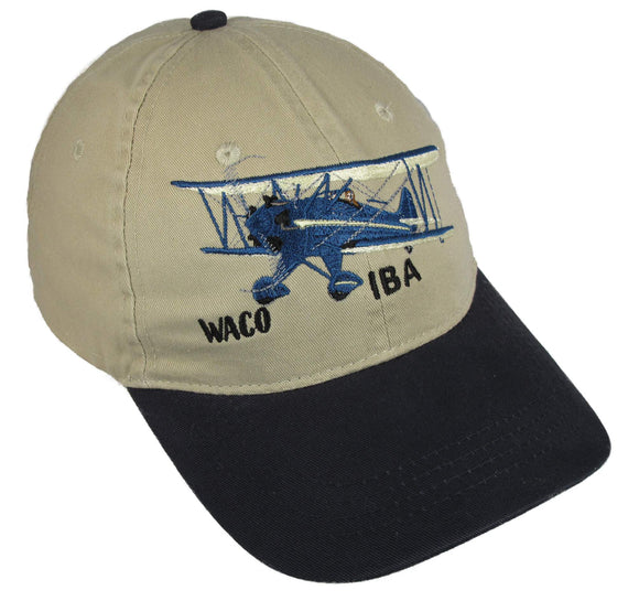 WACO IBA on a Khaki/Navy Cap