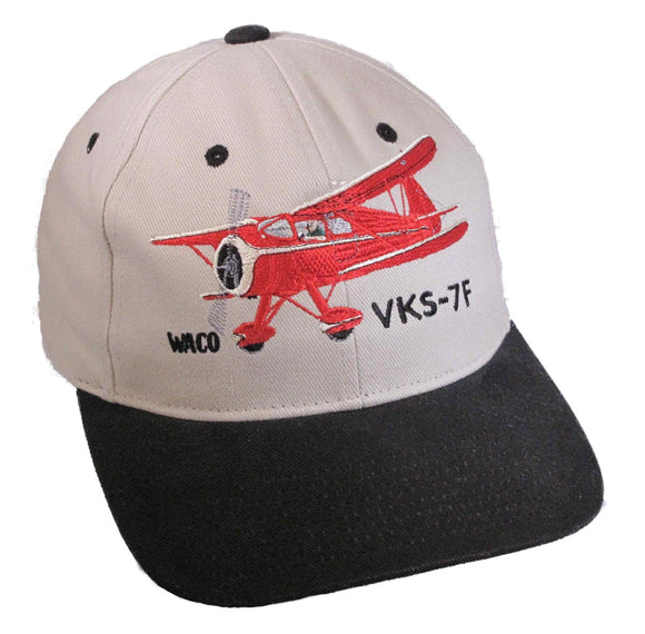WACO - VKS-7F on a Khaki/Black Cap