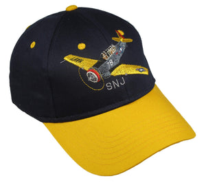 SNJ on a Navy/Yellow Cap