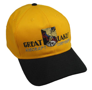 Great Lakes Logo on a Yellow/Black Cap