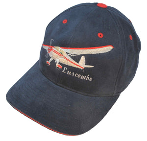 Luscombe Silvaire - Rag Wing on a Navy/Red Cap