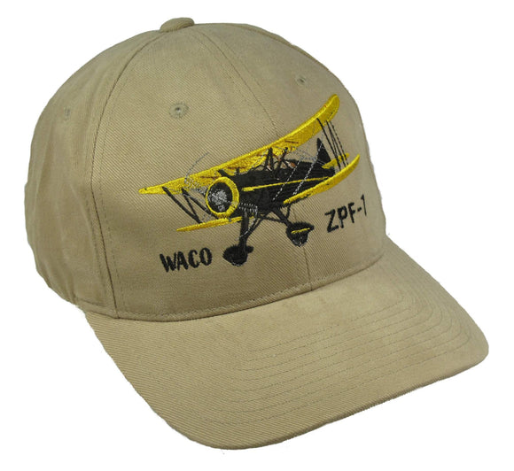 WACO ZPF-7 on a Khaki Cap