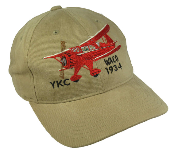 WACO - YKC - 1934 on a Khaki Cap