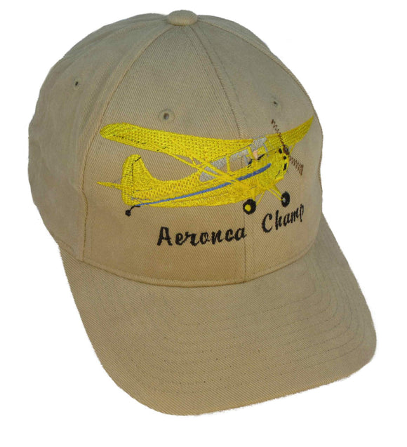 Aeronca Champ 7-EC on a Khaki Cap