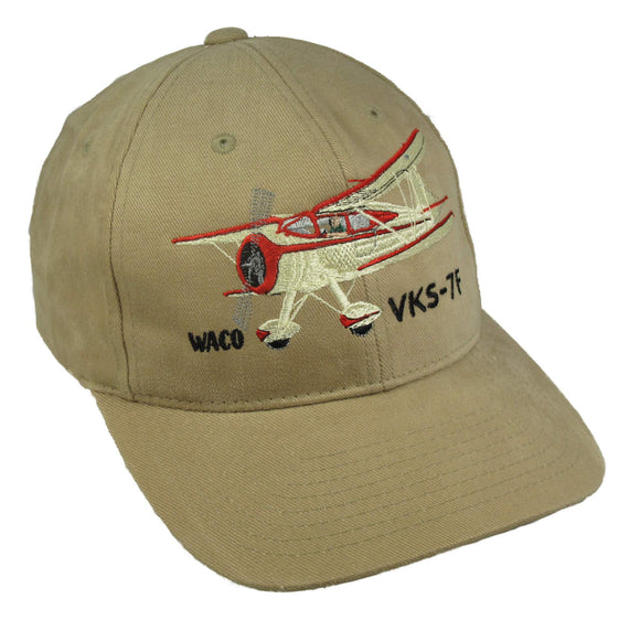 WACO - VKS-7F on a Khaki Cap