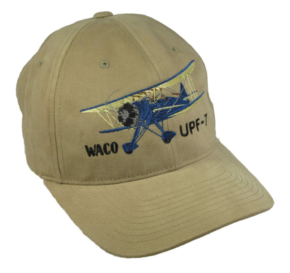 WACO UPF-7 on a Khaki Cap