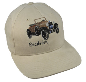 Ford Model A Roadster on a Khaki Cap