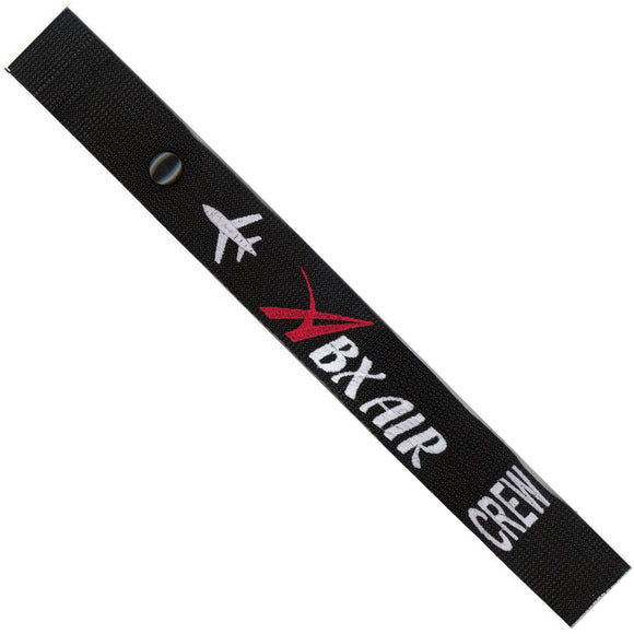 ABX Air   in White and Red on a Black Crew Tag