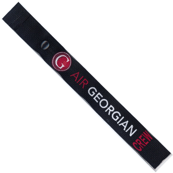 Air Georgian   in Red and Grey on a Black Crew Tag