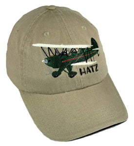 Hatz Classic In Green & Cream on a Khaki/Black Cap