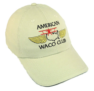 American WACO Club Logo on a Stone/Navy Cap