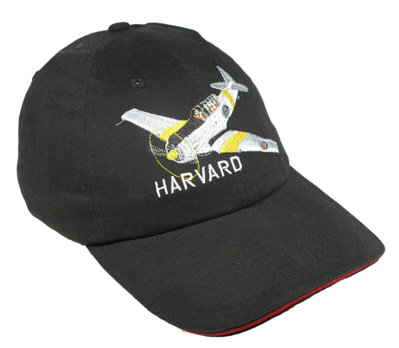 Harvard on a Black/Red Cap