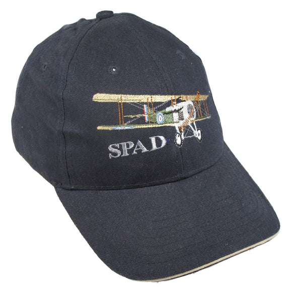 SPAD VII 1917 on a Navy/Stone Cap