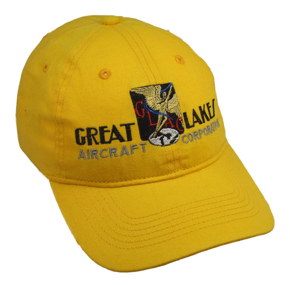 Great Lakes Logo on a Yellow Cap
