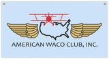 36 in. x 19 in. Waco Classic - Cotton Banner