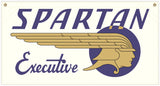 36 in. x 19 in. Spartan Executive - Cotton Banner