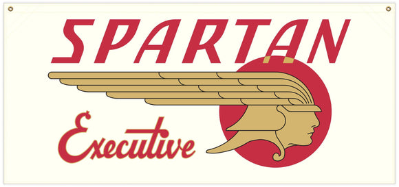 54 in. x 25 in. Spartan Executive - Cotton Banner