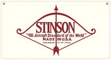 36 in. x 19 in. Stinson Pre-War - Cotton Banner