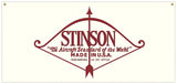 54 in. x 25 in. Stinson Pre-War - Cotton Banner