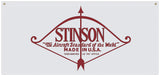 54 in. x 25 in. Stinson Pre-War - Cotton Banner