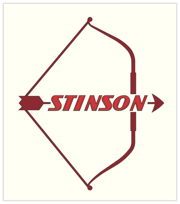 22 in. x 25 in. Stinson Post-War - Cotton Banner