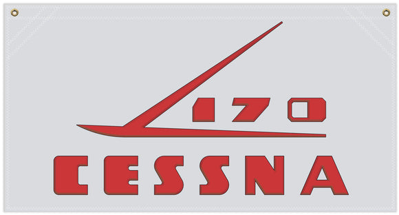 36 in. x 19 in. Cessna170 - Cotton Banner