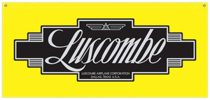 54 in. x 25 in. Luscombe (Dallas, Tx) - Cotton Banner