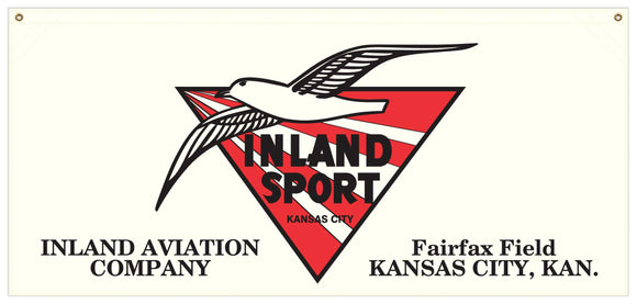 54 in. x 25 in. Inland Sport - Cotton Banner