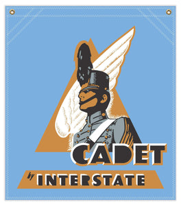 22 in. x 25 in. Interstate Cadet - Cotton Banner