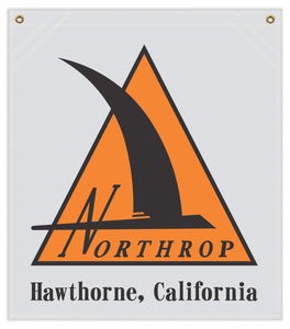 22 in. x 25 in. Northrop - Cotton Banner