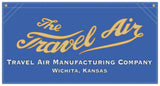 36 in. x 19 in. Travel Air - Cotton Banner