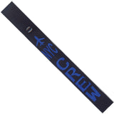 NYC - Blue Crew - Airplane in Blue on Black Bag Tag