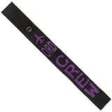 ORD - Purple Crew - Airplane in Purple on Black Bag Tag