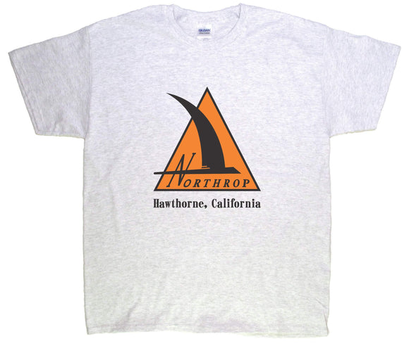 Northrop logo on a Ash Tee Shirt