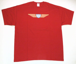 Brunner-Winkle Aircraft Co. logo on a Red Tee Shirt