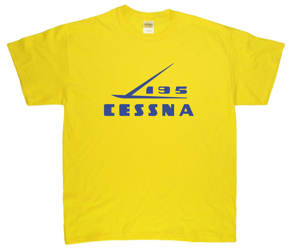 Cessna 195 (1950s) logo on a Daisy Tee Shirt