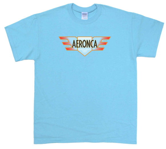 Aeronca (pre war) logo on a Sky Tee Shirt