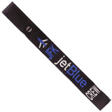 Jet Blue  JFK in Blue and Grey on a Black Crew Tag