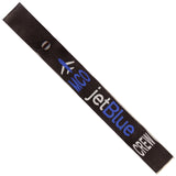 Jet Blue  MCO in Blue and Grey on a Black Crew Tag